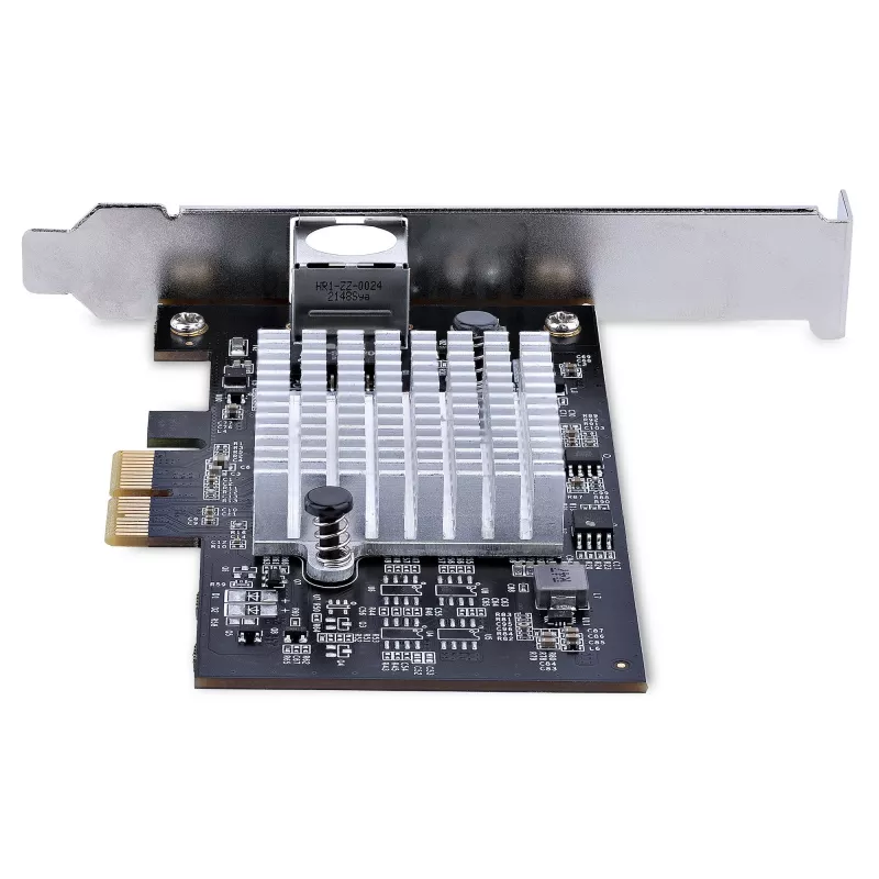 StarTech.com 1 prievado 10Gbps PCIe tinklo adapterio kortelė, tinklo kortelė kompiuteriui/serveriui, šešių greičių PCIe Ethernet kortelė su Jumbo Frame palaikymu, NIC/LAN sąsajos kortelė, 10GBASE-T ir NBASE-T