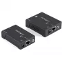 StarTech.com HDMI per CAT5e HDBaseT plėtiklis - 4K - TAA, 4096 x 2160 pikselių, AV siųstuvas ir imtuvas, 100 m, Juoda