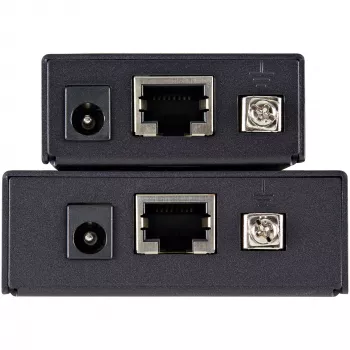 StarTech.com HDMI per CAT5e HDBaseT plėtiklis - 4K - TAA, 4096 x 2160 pikselių, AV siųstuvas ir imtuvas, 100 m, Juoda
