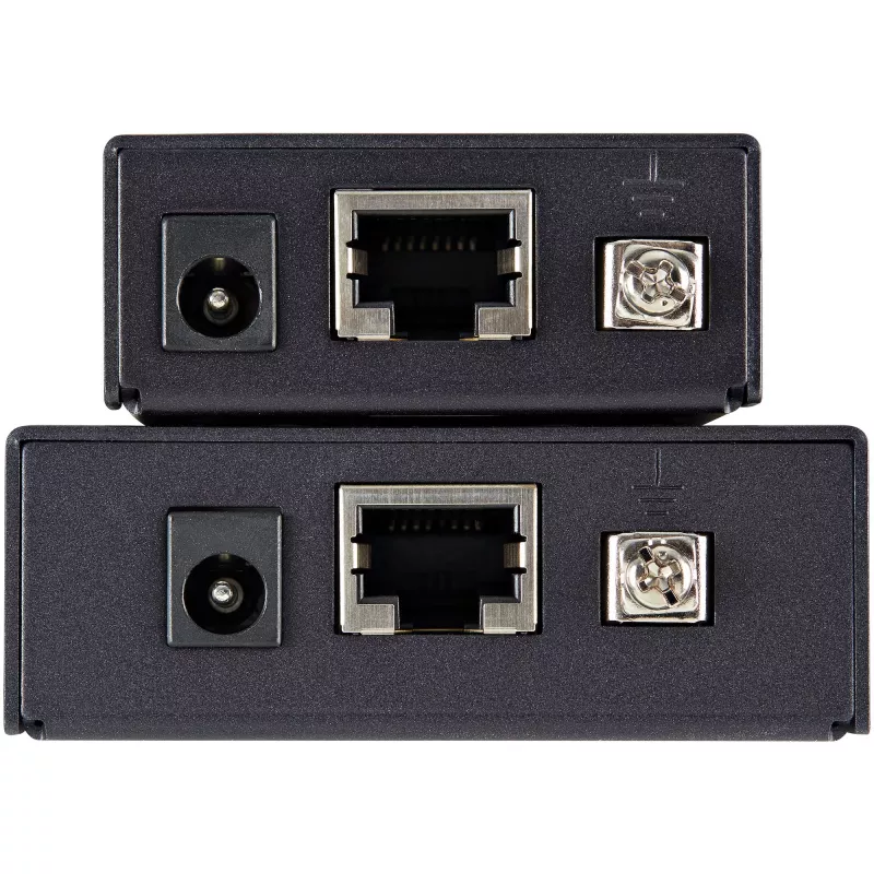 StarTech.com HDMI per CAT5e HDBaseT plėtiklis - 4K - TAA, 4096 x 2160 pikselių, AV siųstuvas ir imtuvas, 100 m, Juoda