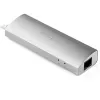 StarTech.com 3 prievadų nešiojamas USB 3.0 šakotuvas su Gigabit Ethernet - įmontuotas kabelis