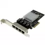 „StarTech.com“ 4 prievadų „Gigabit Ethernet“ tinklo plokštė – PCI Express, Intel I350 NIC