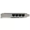 „StarTech.com“ 4 prievadų „Gigabit Ethernet“ tinklo plokštė – PCI Express, Intel I350 NIC