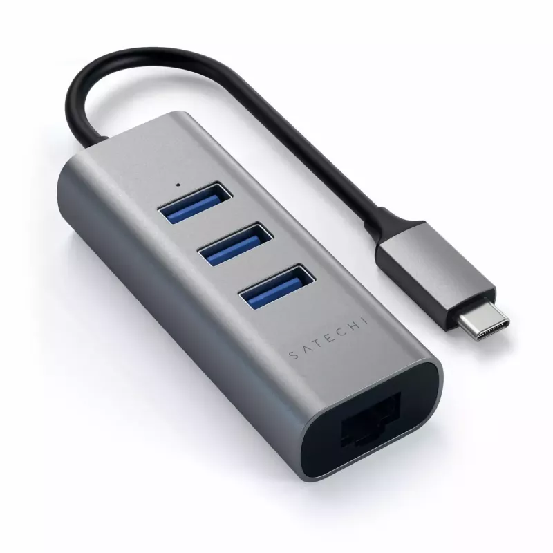 Satechi ST-TC2N1USB31AM – USB-C stotelė nešiojamam kompiuteriui