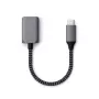 USB kabelis Satechi ST-UCATCM USB-C į USB-A, USB 3.2 Gen 1 (5 Gbps), pilka