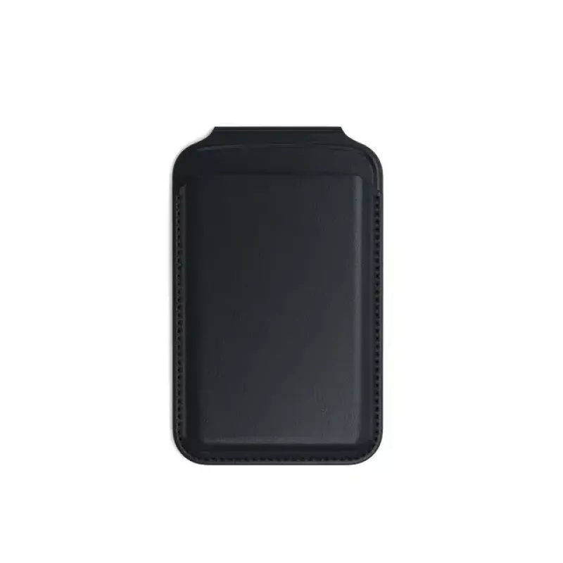 Kortelių laikiklis Satechi ST-VLWK Juoda – veganiška oda, 66×105×9.5 mm