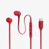 JBL Tune 310C ausinės laidinės į ausį skambučiams/muzikai USB Type-C raudonos
