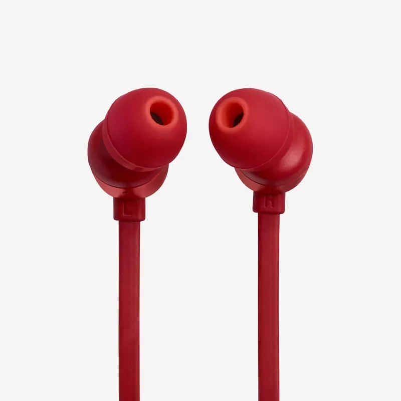 JBL Tune 310C ausinės laidinės į ausį skambučiams/muzikai USB Type-C raudonos