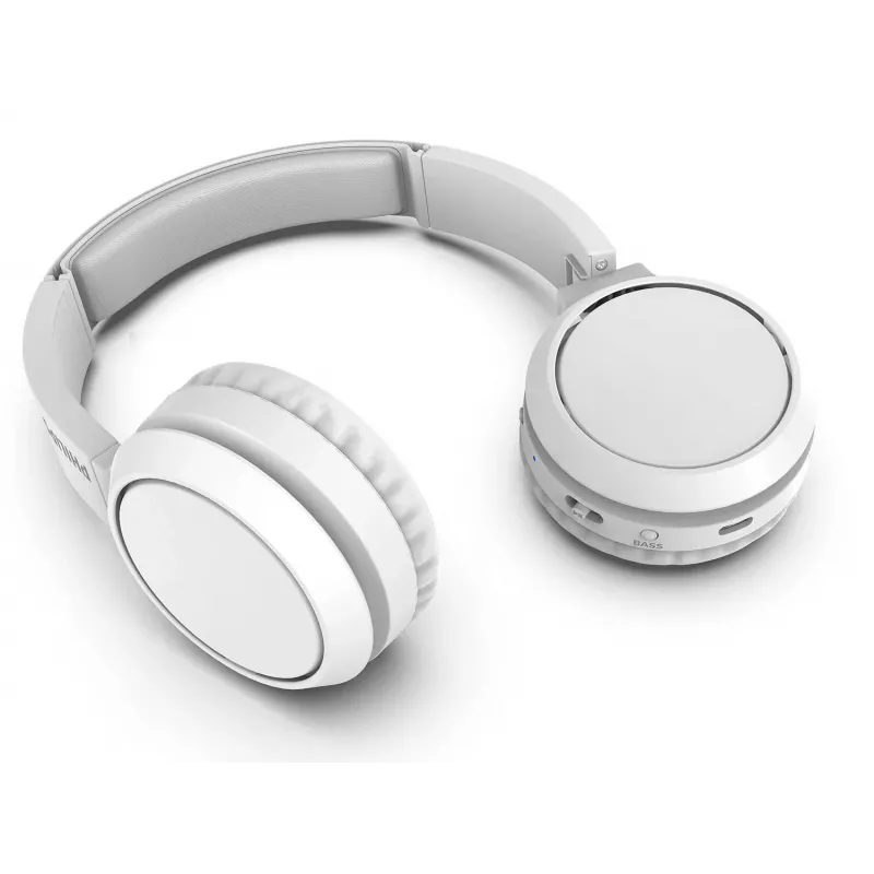 Philips 4000 serijos TAH4205WT/00 belaidės ausinės ant galvos, baltos