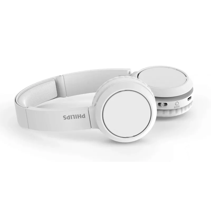 Philips 4000 serijos TAH4205WT/00 belaidės ausinės ant galvos, baltos