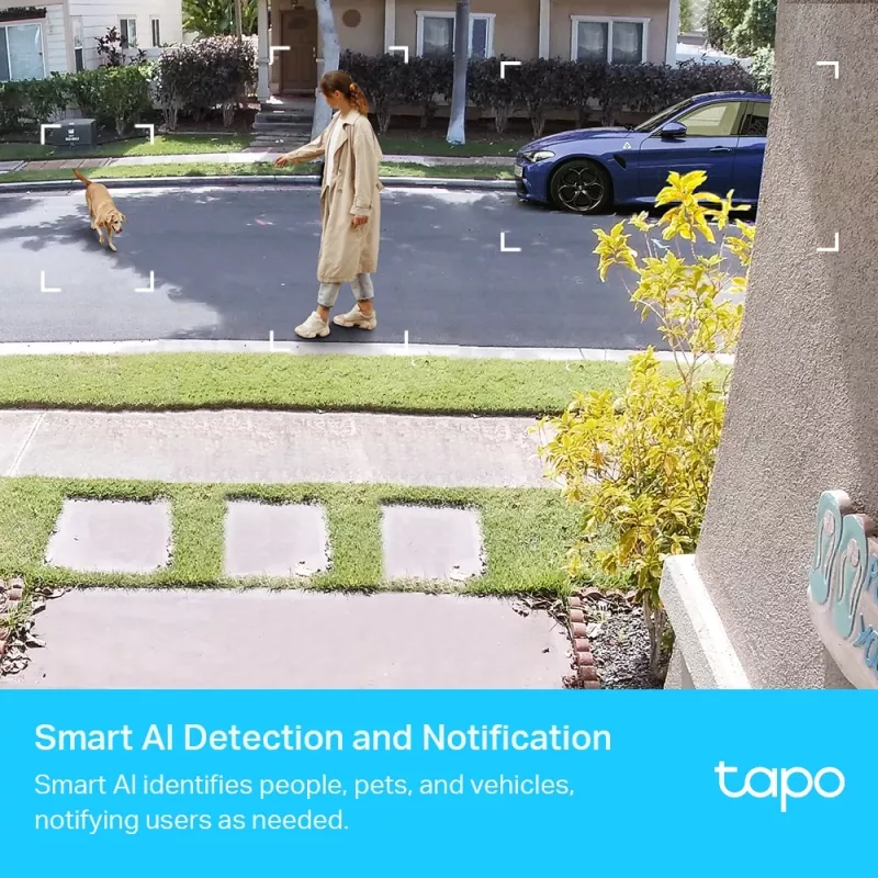 TP-Link Tapo C420S1 belaidė apsaugos kamera, 2K QHD, IP65, komplekte 1 kamera