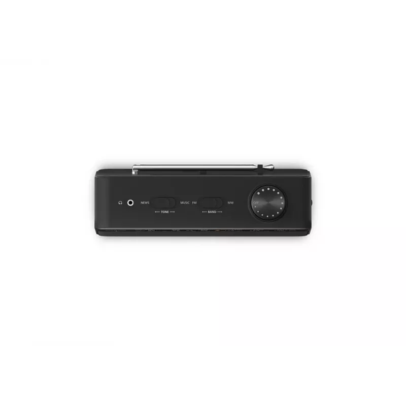 Nešiojamas radijo imtuvas Philips TAR2509/10 analoginis AM FM juodas