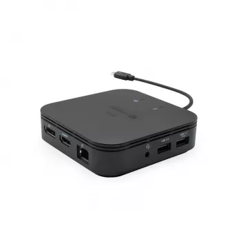 i-tec Thunderbolt 3 kelioninis dokas dvigubam 4K ekranui + Power Delivery 60W
