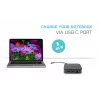 i-tec Thunderbolt 3 kelioninis dokas dvigubam 4K ekranui + Power Delivery 60W