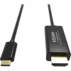 Vision DisplayPort kabelis TC 2MUSBCDP8K/BL 2 m USB Type-C juodas
