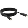 Vision DisplayPort kabelis TC 2MUSBCDP8K/BL 2 m USB Type-C juodas