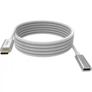 USB-C laidas Vision TC 2MUSBCEXT, 2 m, baltas