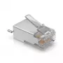 RJ45 kištukas ekranuotas Ubiquiti UISP-Connector-SHD sidabrinis 100 vnt.