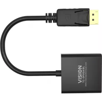 Vaizdo adapteris DisplayPort į VGA Vision TC-DPVGA/BL