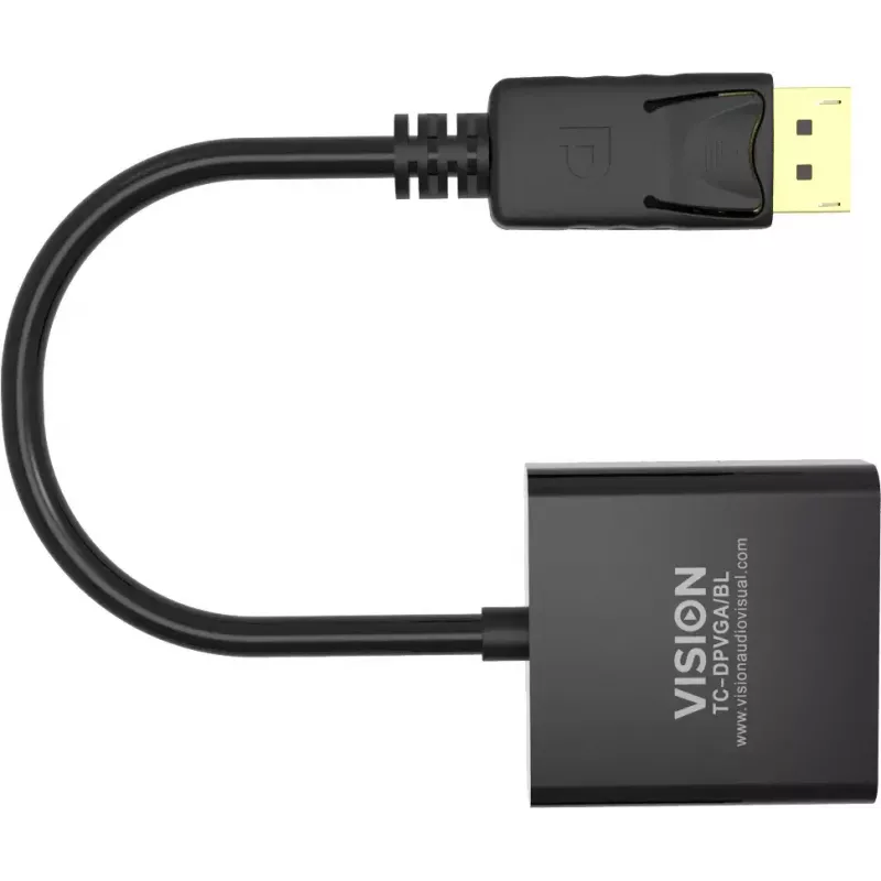 Vaizdo adapteris DisplayPort į VGA Vision TC-DPVGA/BL