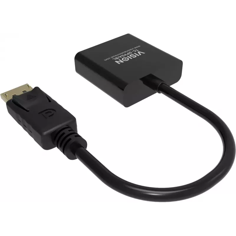 Vaizdo adapteris DisplayPort į VGA Vision TC-DPVGA/BL