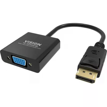 Vaizdo adapteris DisplayPort į VGA Vision TC-DPVGA/BL