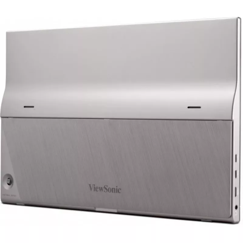 Monitorius Viewsonic TD1655 39,6 cm (15,6 colio) 1920 x 1080 pikselių Full HD LED liečiamasis ekranas daugiavartotojiškas juodas, sidabrinis