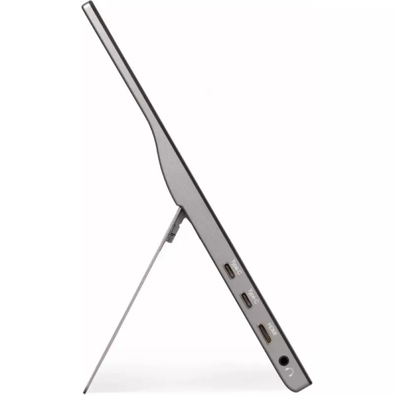 Monitorius Viewsonic TD1655 39,6 cm (15,6 colio) 1920 x 1080 pikselių Full HD LED liečiamasis ekranas daugiavartotojiškas juodas, sidabrinis