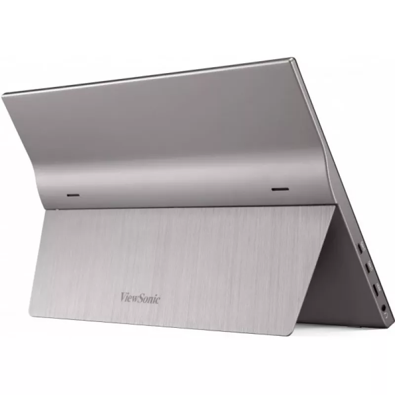 Monitorius Viewsonic TD1655 39,6 cm (15,6 colio) 1920 x 1080 pikselių Full HD LED liečiamasis ekranas daugiavartotojiškas juodas, sidabrinis