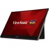 Monitorius Viewsonic TD1655 39,6 cm (15,6 colio) 1920 x 1080 pikselių Full HD LED liečiamasis ekranas daugiavartotojiškas juodas, sidabrinis