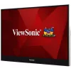 Monitorius Viewsonic TD1655 39,6 cm (15,6 colio) 1920 x 1080 pikselių Full HD LED liečiamasis ekranas daugiavartotojiškas juodas, sidabrinis