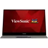 Monitorius Viewsonic TD1655 39,6 cm (15,6 colio) 1920 x 1080 pikselių Full HD LED liečiamasis ekranas daugiavartotojiškas juodas, sidabrinis