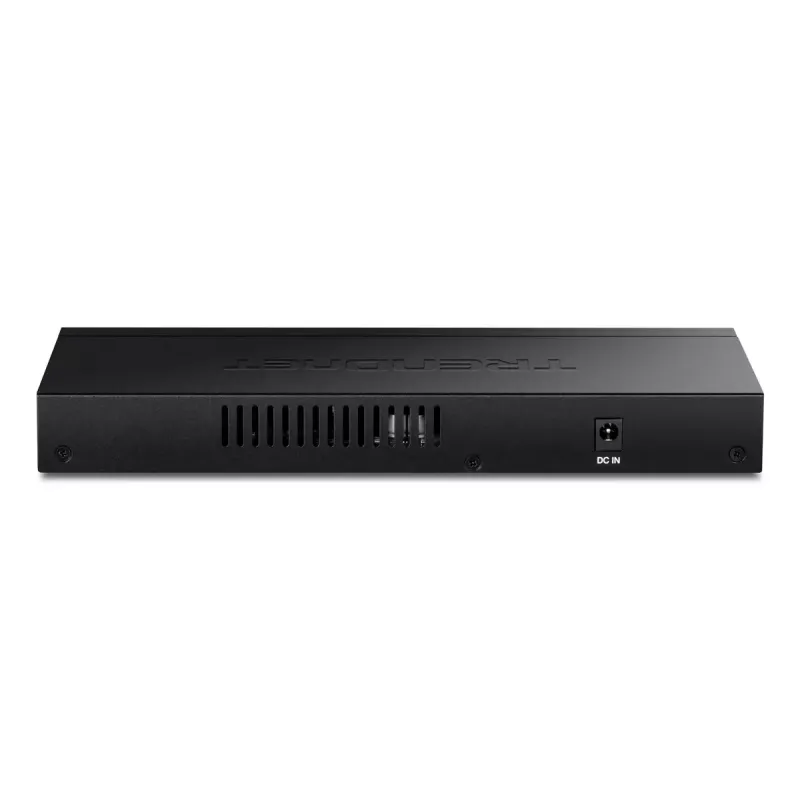 Nevaldomas tinklo jungiklis TRENDnet TEG-S5091 — 8× 2.5G RJ-45 prievadai, 60 Gbit/s, 12V, montuojamas ant sienos
