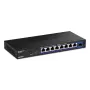 Nevaldomas tinklo jungiklis TRENDnet TEG-S5091 — 8× 2.5G RJ-45 prievadai, 60 Gbit/s, 12V, montuojamas ant sienos