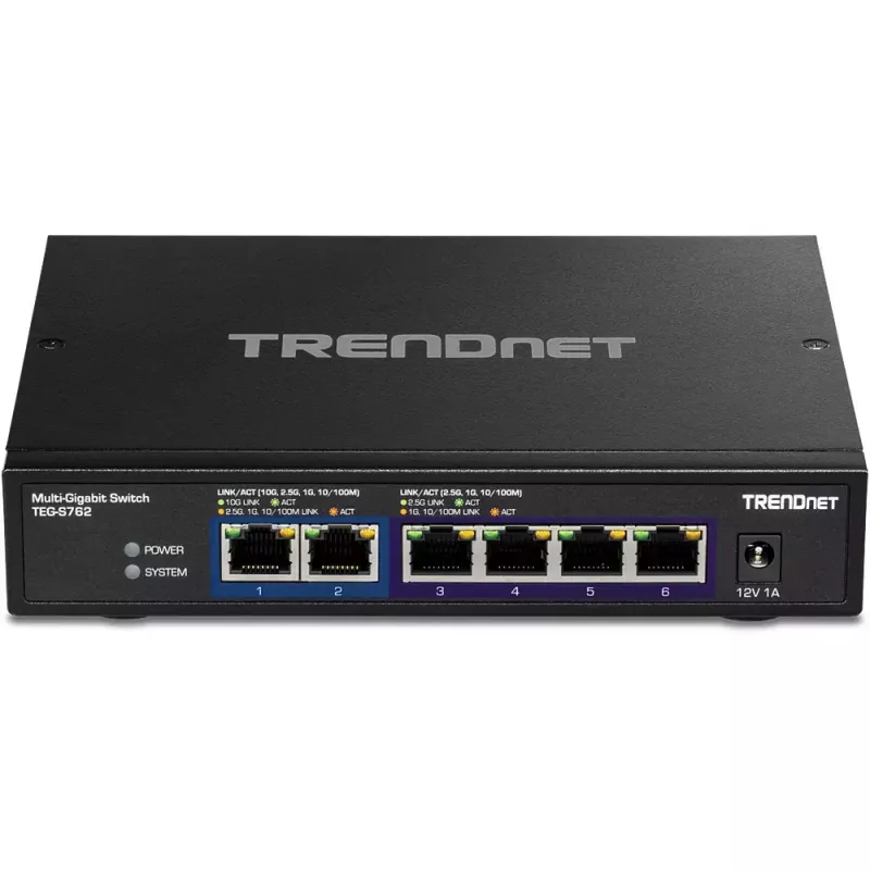 Trendnet TEG-S762 tinklo jungiklis 10G Ethernet 6 prievadai 60 Gbit/s