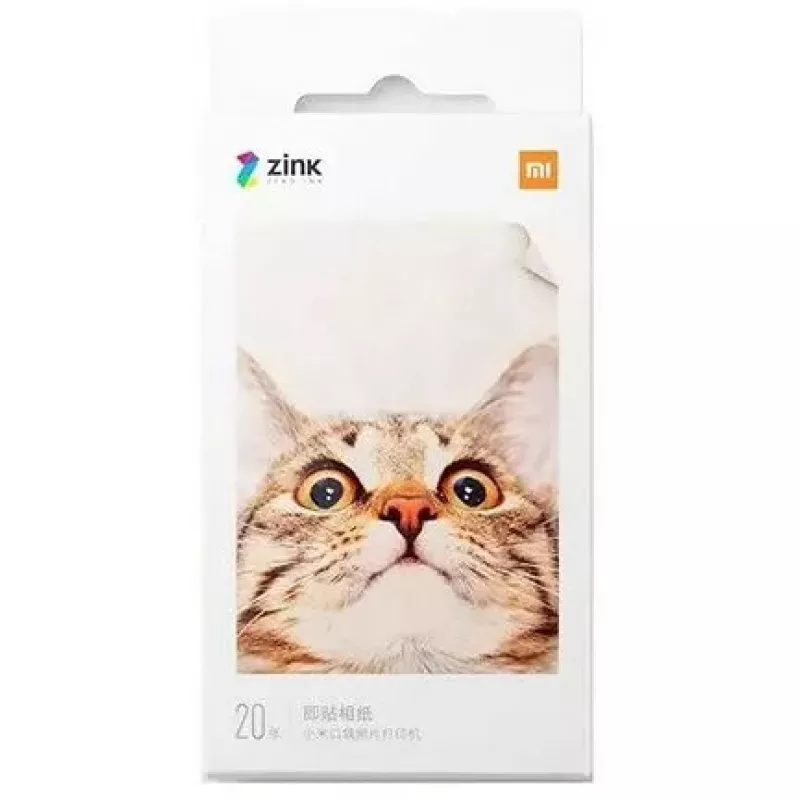 Xiaomi Mi Portable Photo Printer popieriaus rinkinys TEJ4019GL 20 lapų, 2x3 coliai