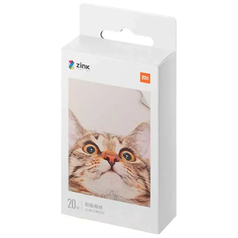 Xiaomi Mi Portable Photo Printer popieriaus rinkinys TEJ4019GL 20 lapų, 2x3 coliai