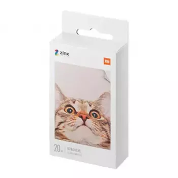 Xiaomi Mi Portable Photo Printer popieriaus rinkinys TEJ4019GL 20 lapų, 2x3 coliai