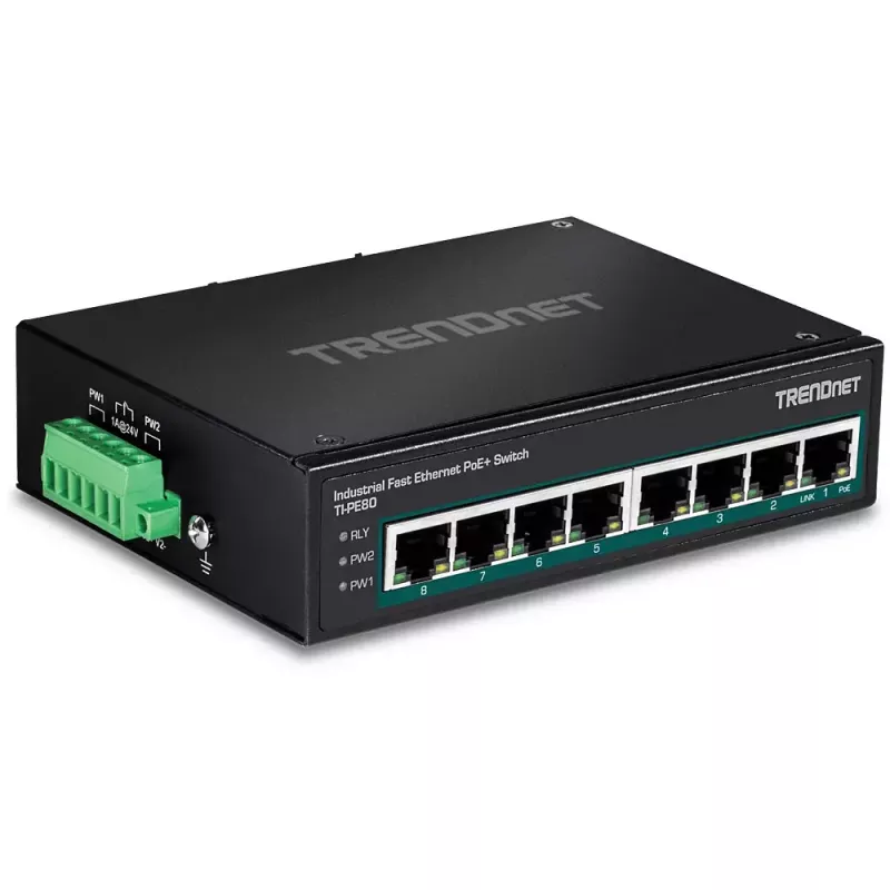 Nevaldomas jungiklis Trendnet TI-PE80