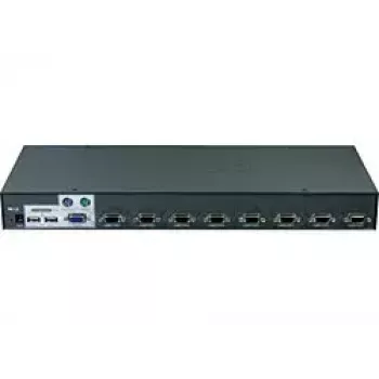 KVM Jungiklis Trendnet TK-803R 8 prievadų USB/PS/2, VGA, 2048x1536, 1U lentyninis