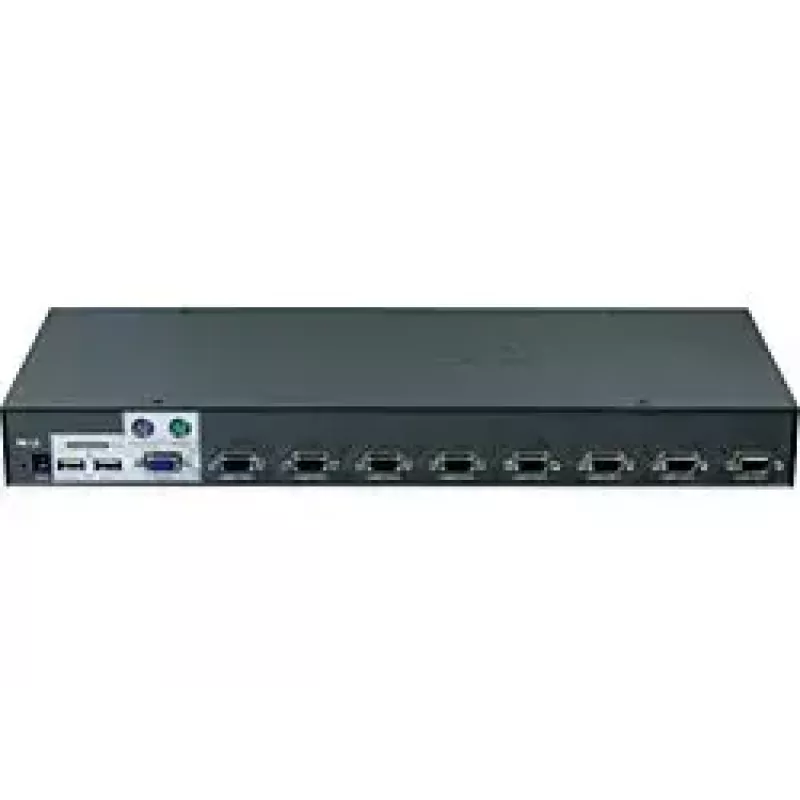 KVM Jungiklis Trendnet TK-803R 8 prievadų USB/PS/2, VGA, 2048x1536, 1U lentyninis