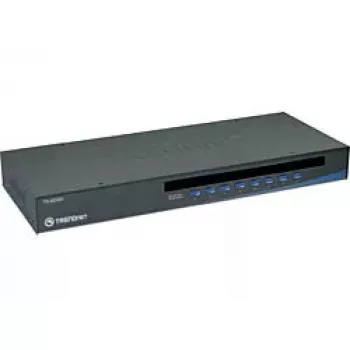 KVM Jungiklis Trendnet TK-803R 8 prievadų USB/PS/2, VGA, 2048x1536, 1U lentyninis