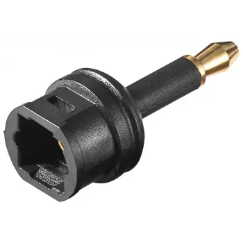 Microconnect TOSLINK-ADAPTER adapteris lyties keitiklis Toslink 3,5 mm Toslink mini juodas