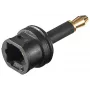 Microconnect TOSLINK-ADAPTER adapteris lyties keitiklis Toslink 3,5 mm Toslink mini juodas