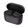 Belaidės ausinės į ausis SAVIO TWS-09 — Bluetooth 5.1, binauralinės, 20–20000 Hz, 8 h pokalbių laikas, maitinimo dėklas, USB-C įkrovimas, juodos