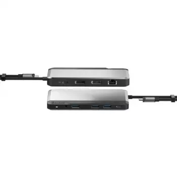 Dokas ALOGIC U1CAD-SGR laidinis USB 3.2 Gen 1 Type-C pilkas 85W
