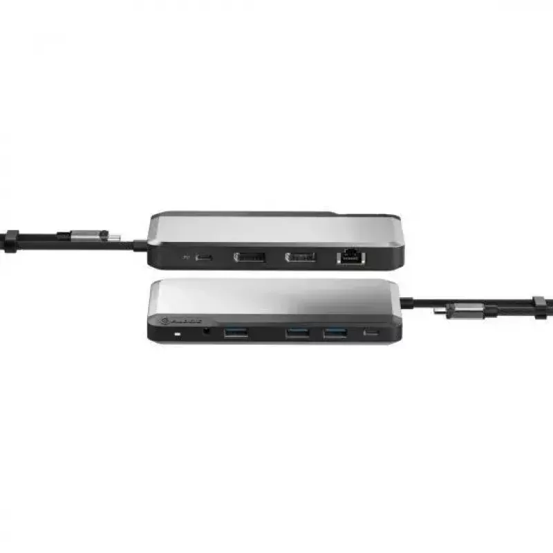 Dokas ALOGIC U1CAD-SGR laidinis USB 3.2 Gen 1 Type-C pilkas 85W
