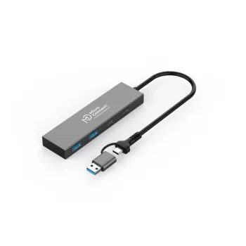 MicroConnect UC0066-5G-USB-C-4IN1 USB-C 4 prievadų sąsajos šakotuvas
