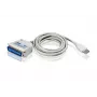ATEN USB lygiagretusis spausdintuvo kabelis UC1284B baltas USB A tipas C-36