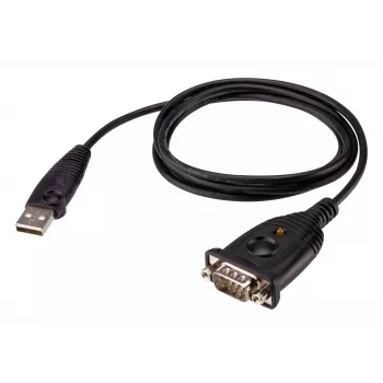 ATEN UC232AF USB Type-A į RS-232 adapterio kabelis, juodas, 1,2 m